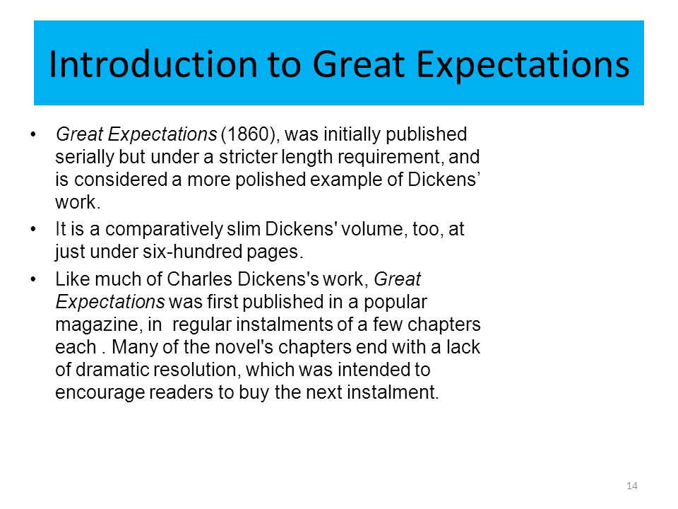 Victorian Readership in the Chapters of Great Expectations Essay Sample